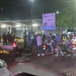 Dos presuntos delincuentes resultan heridos durante accidente en la avenida Constitución de San Cristóbal