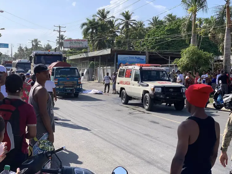 Incidente vial en el tramo Sánchez-Nagua deja dos sin existencia