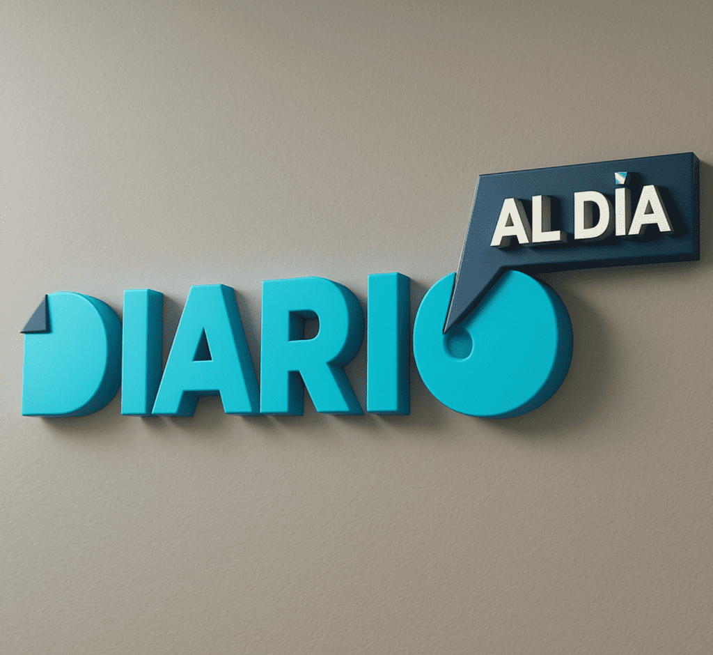 Diario al dia 3d logo