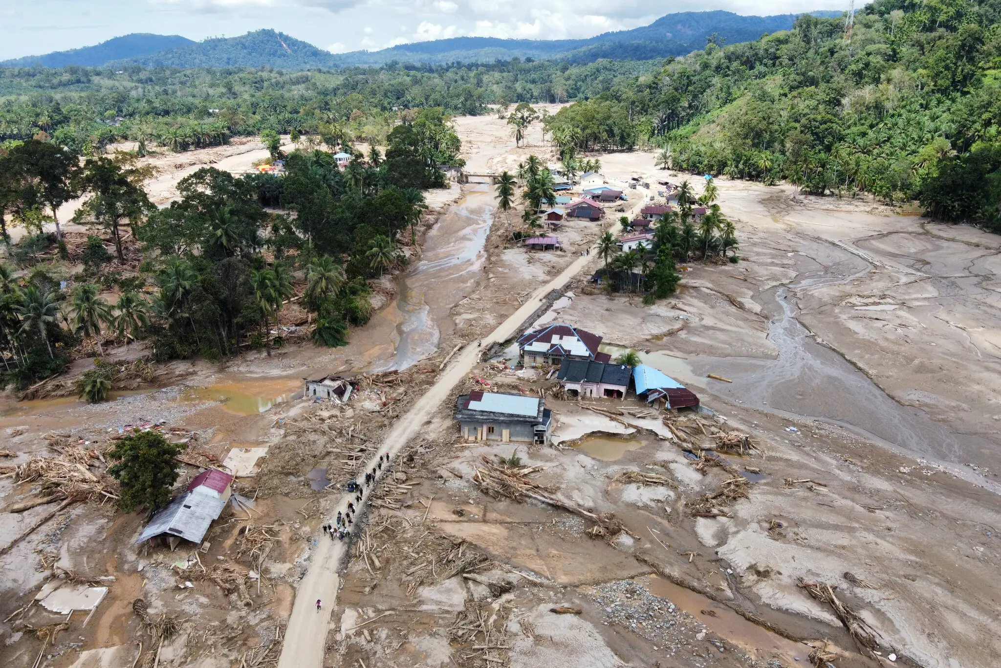 Inundaciones en Wellampitiya