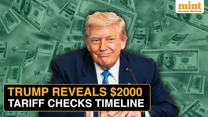 El cheque de 2000 anunciado por Trump