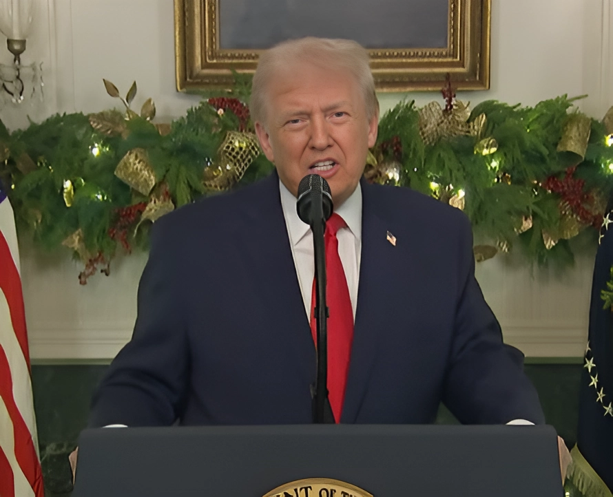 donald trump, discurso desde la casa blanca