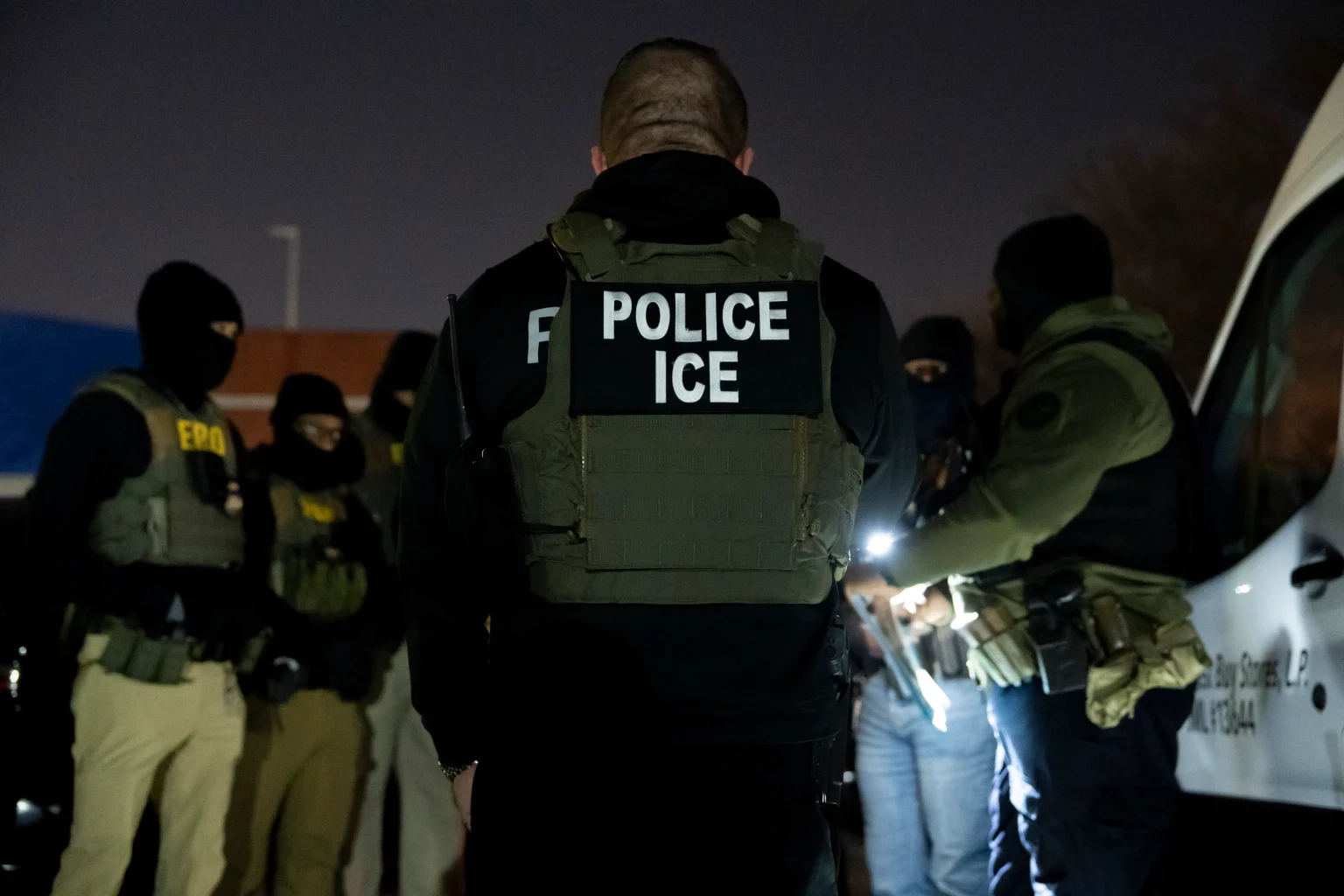 estadounidenses policia ice