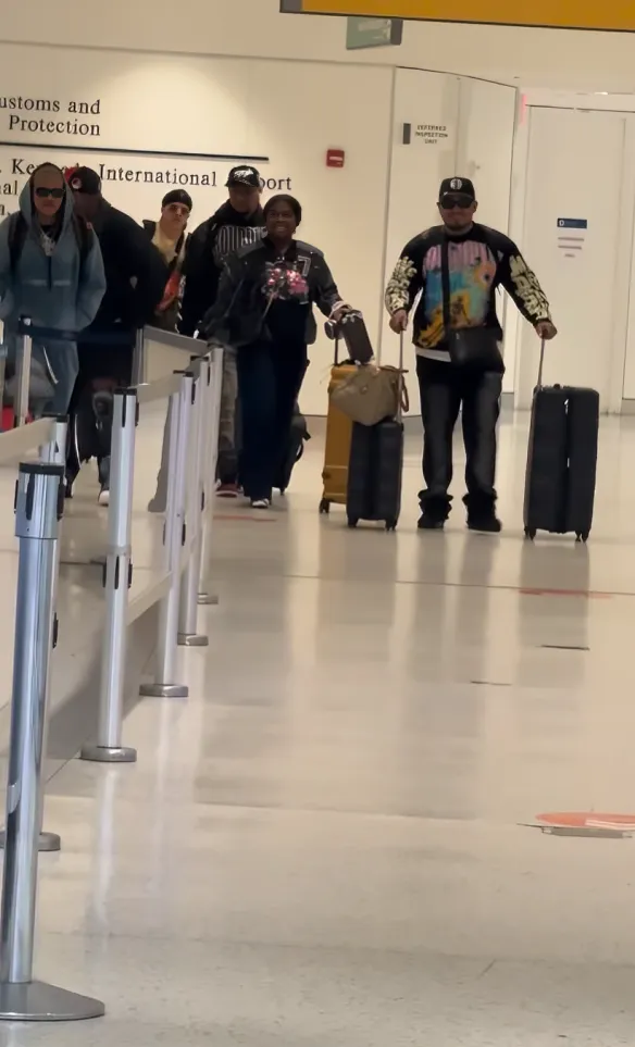 la fruta en el aeropuerto