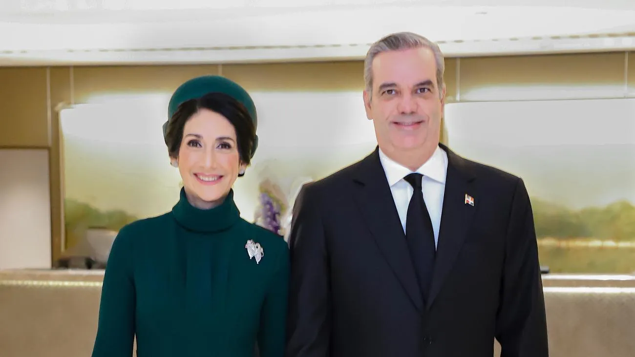 presidente de la republica luis abinader y primera dama