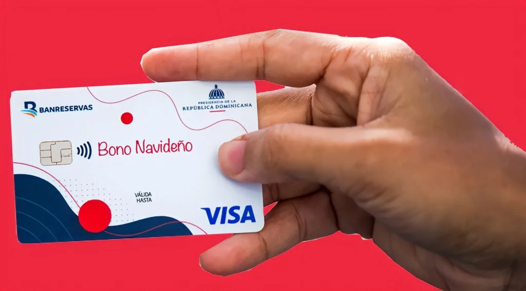 tarjeta de bonu navideño