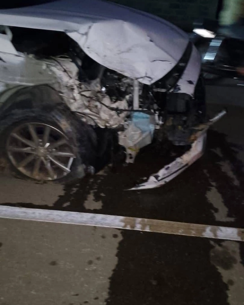 vehiculo involucrado en incidente de mantequilla
