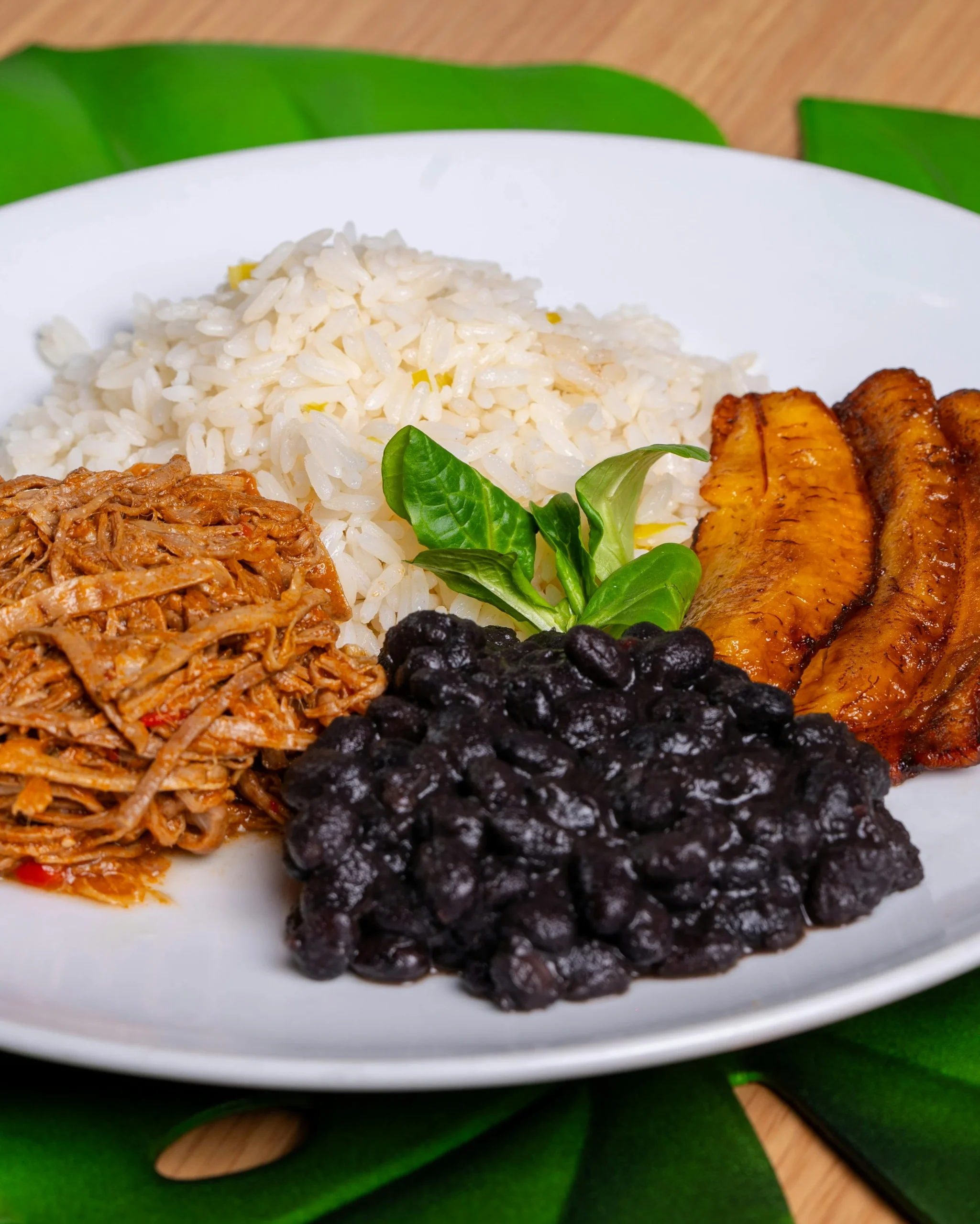 <a href="https://www.pexels.com/photo/traditional-venezuelan-pabellon-criollo-dish-29450672/" target="_blank" rel="noopener noreferrer">Foto por Nano Erdozain vía Pexels</a>