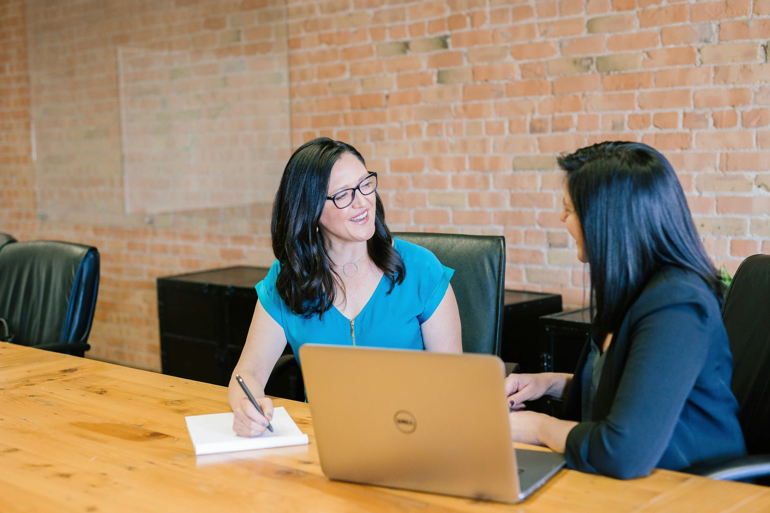 Photo by <a href="https://unsplash.com/@amyhirschi?utm_source=unsplash&utm_medium=referral&utm_content=creditCopyText">Amy Hirschi</a> on <a href="https://unsplash.com/photos/woman-in-teal-t-shirt-sitting-beside-woman-in-suit-jacket-JaoVGh5aJ3E?utm_source=unsplash&utm_medium=referral&utm_content=creditCopyText">Unsplash</a> 