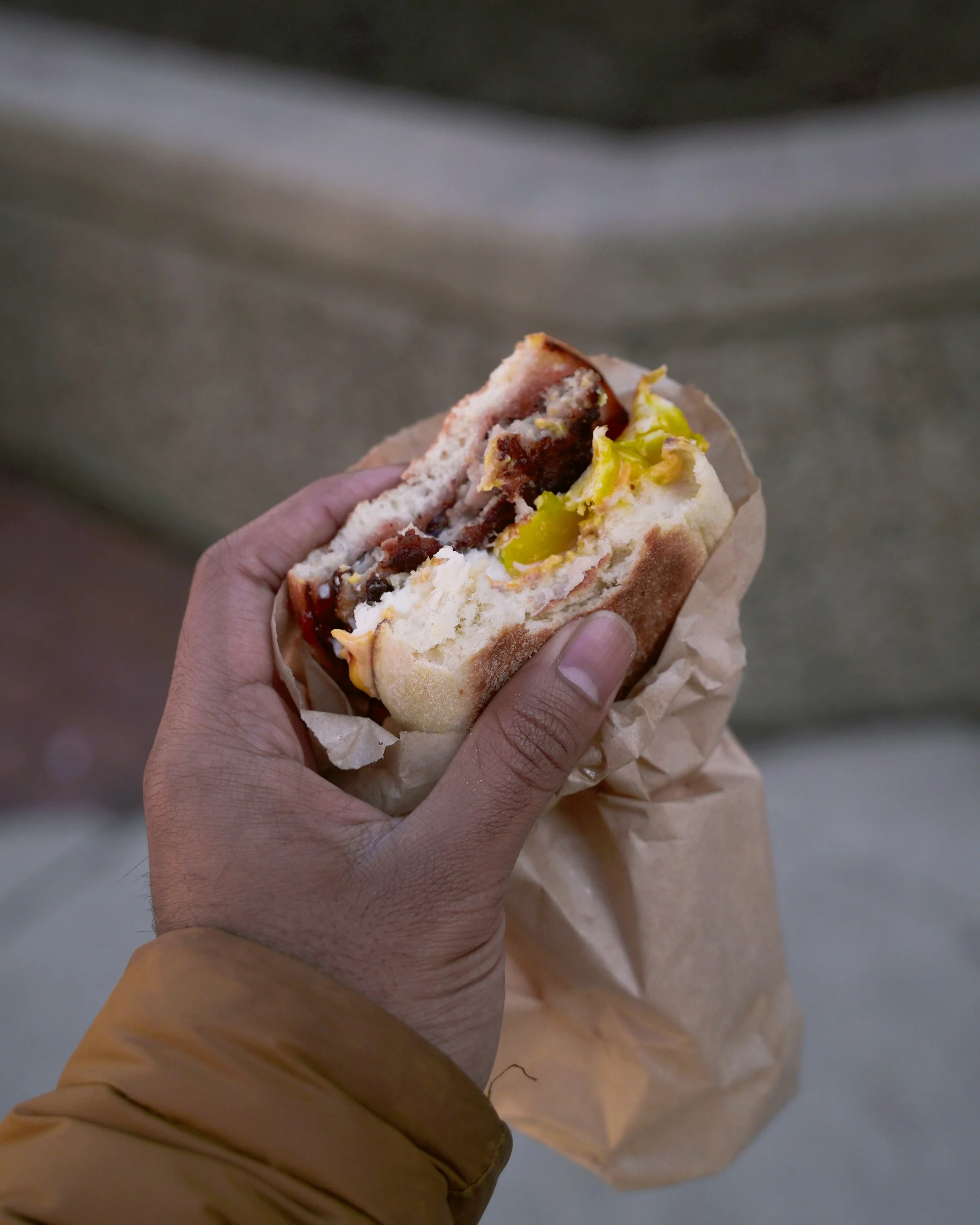  Foto por <a href="https://unsplash.com/@karthik1324?utm_source=unsplash&utm_medium=referral&utm_content=creditCopyText">Karthik Sridasyam</a> on <a href="https://unsplash.com/photos/a-person-holding-a-hot-dog-N0iWgVc0H4Y?utm_source=unsplash&utm_medium=referral&utm_content=creditCopyText">Unsplash</a>