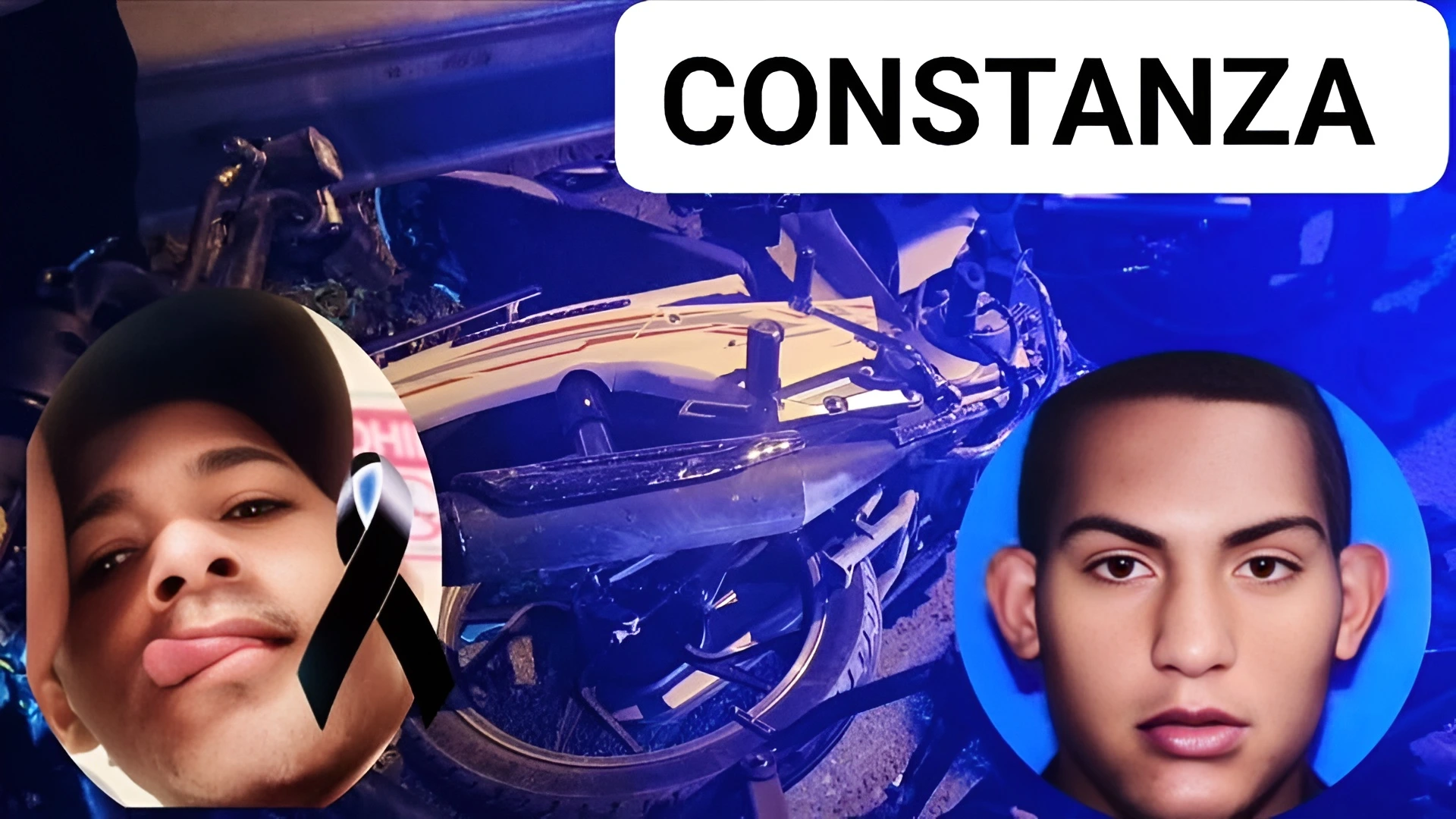 Víctimas del accidente
