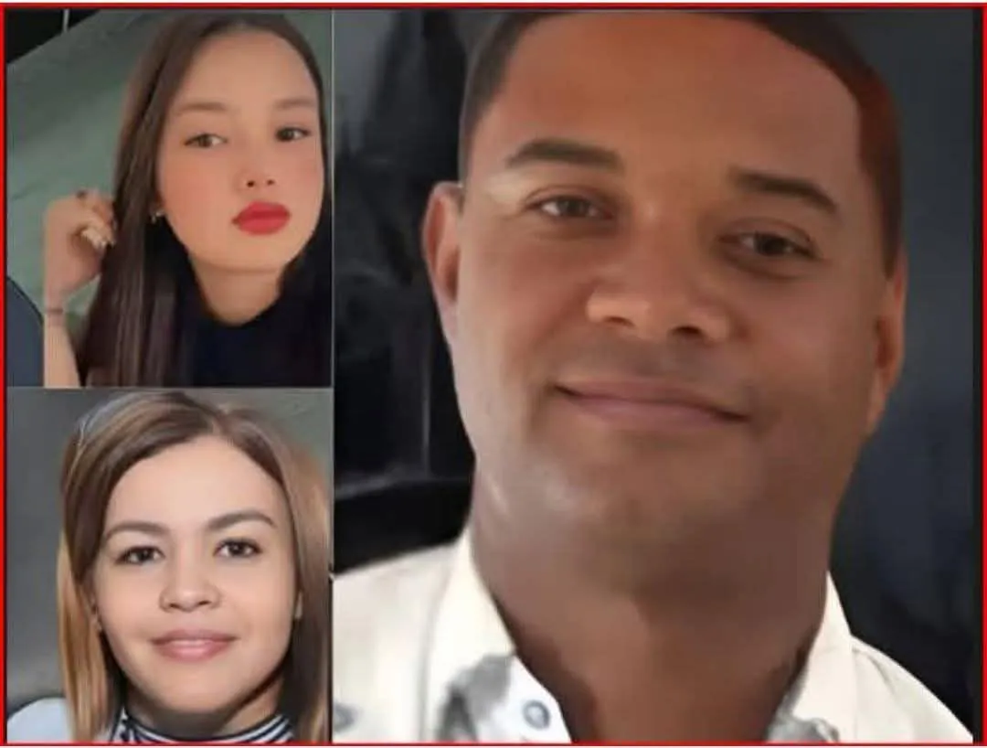 Juan Luis Jiménez Adames y las dos víctimas (pareja sentimental y la madre de esta)