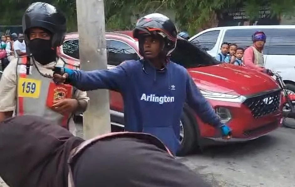 Momento del incidente