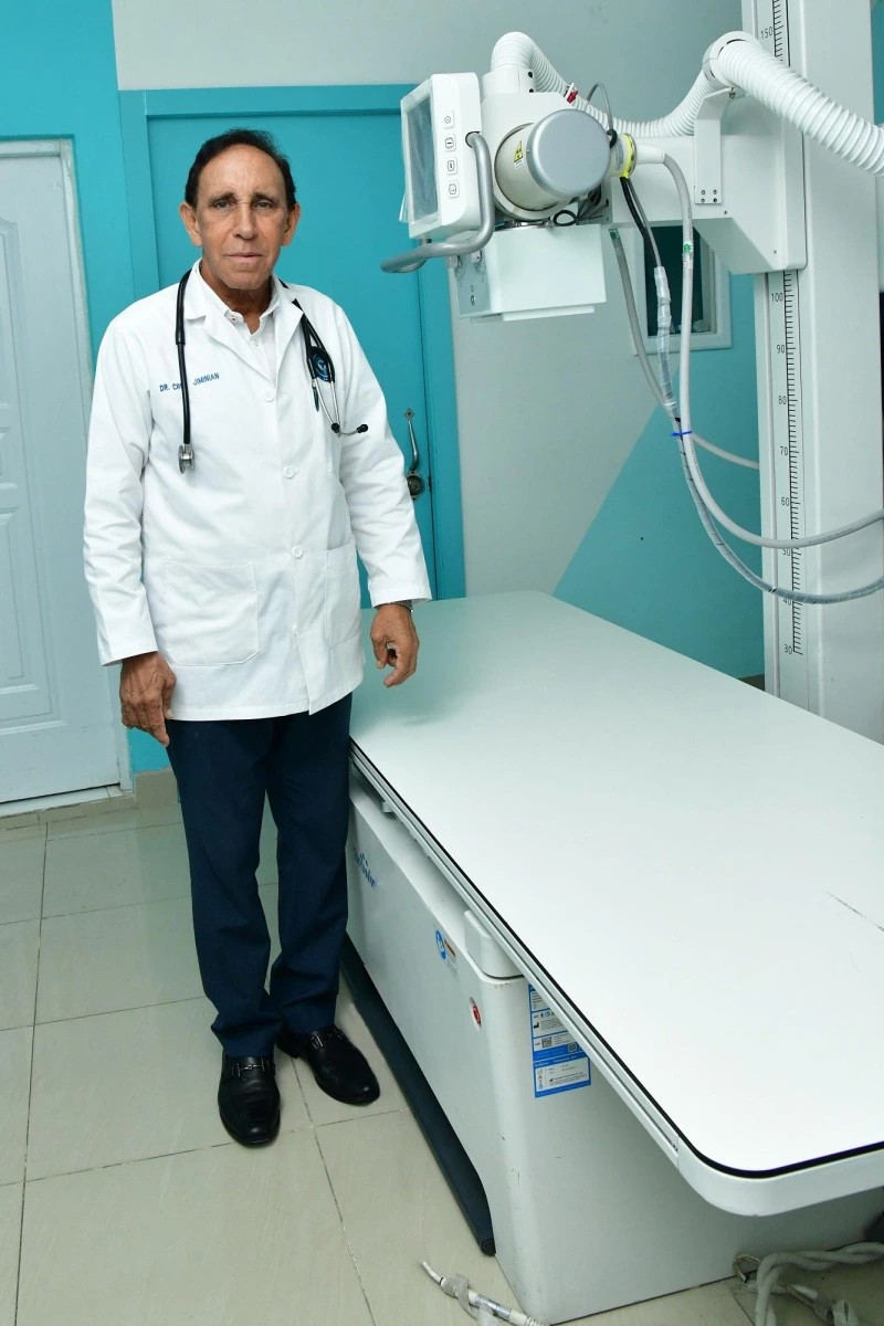 Dr. Félix Antonio Cruz JiminiánSilverio Vidal. Foto por Listín Diario.