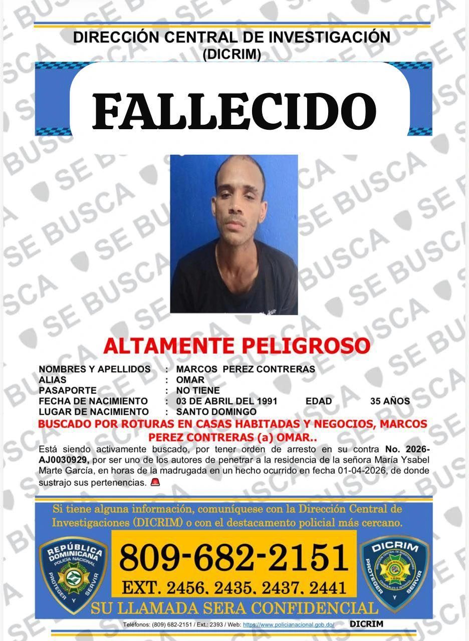 Marcos Pérez Contreras, fallecido