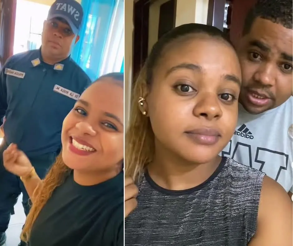 Yesica Álvarez y Railin de la Rosa Moquete