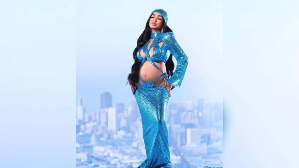 Yailin La Más Viral embarazada de su hija