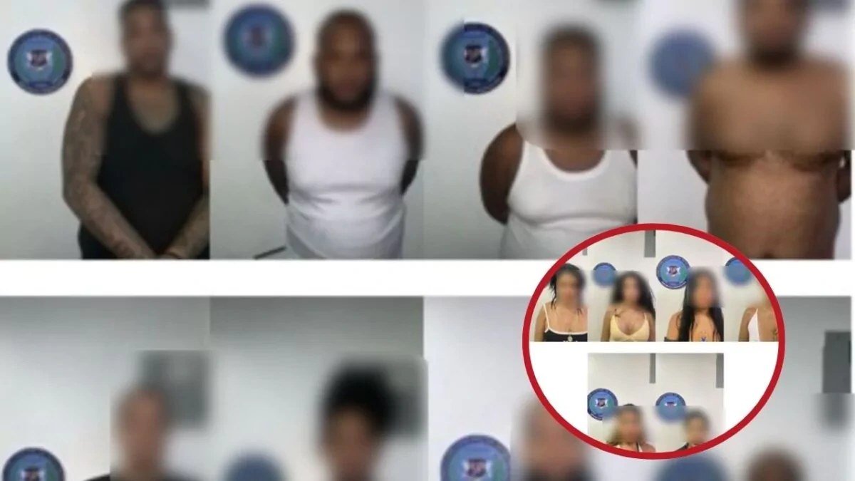 Detenidos tras operativo en San José de las Matas.