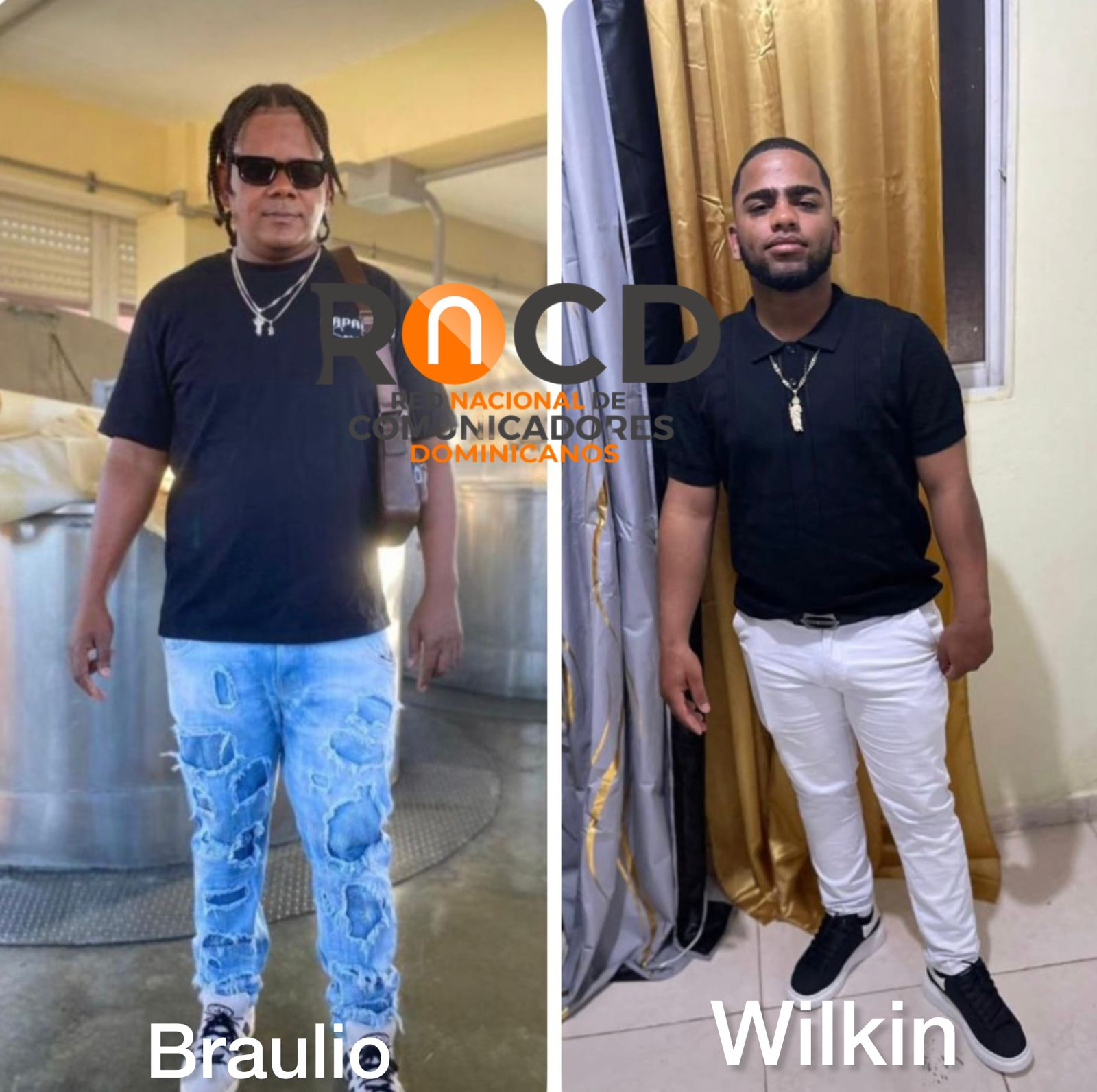 Brailin Matos y Wilkin Veras