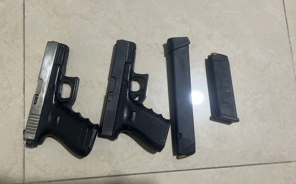 Armas incautadas