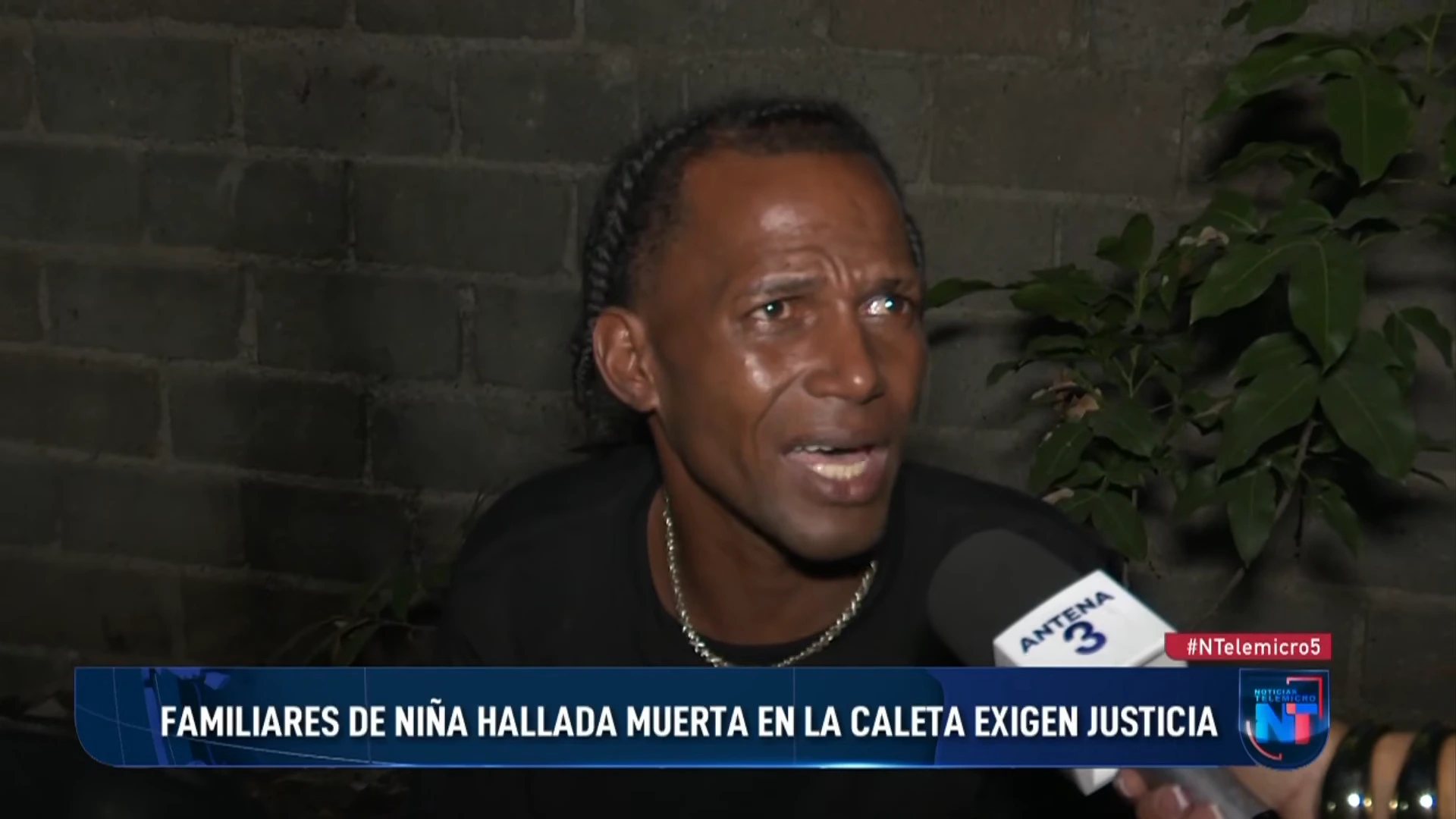 Padre de la victima