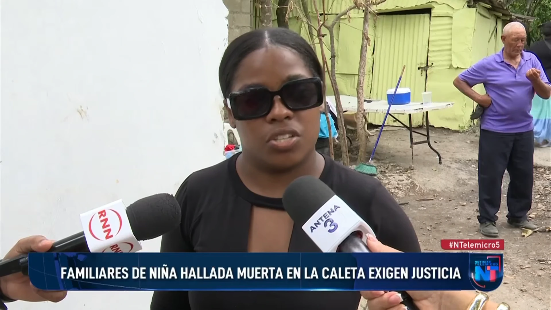 Hermana de la victima