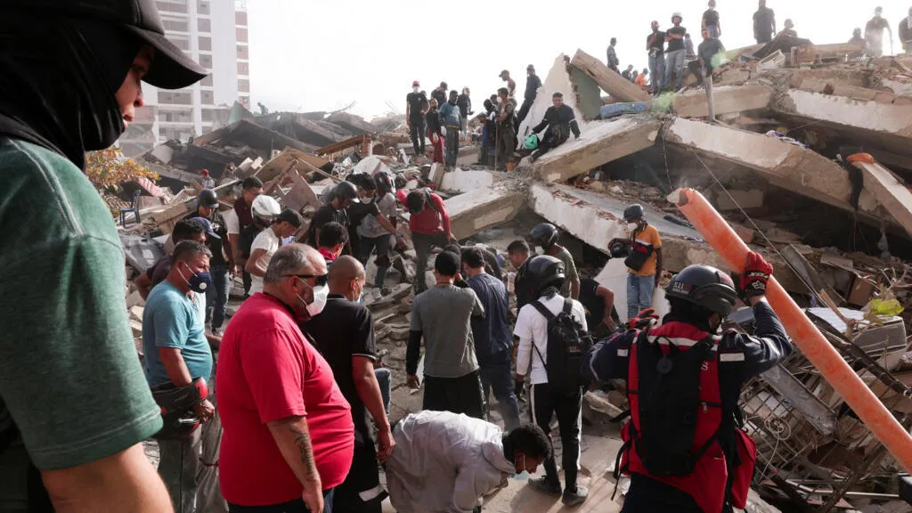 Imágenes del terremoto en Venezuela