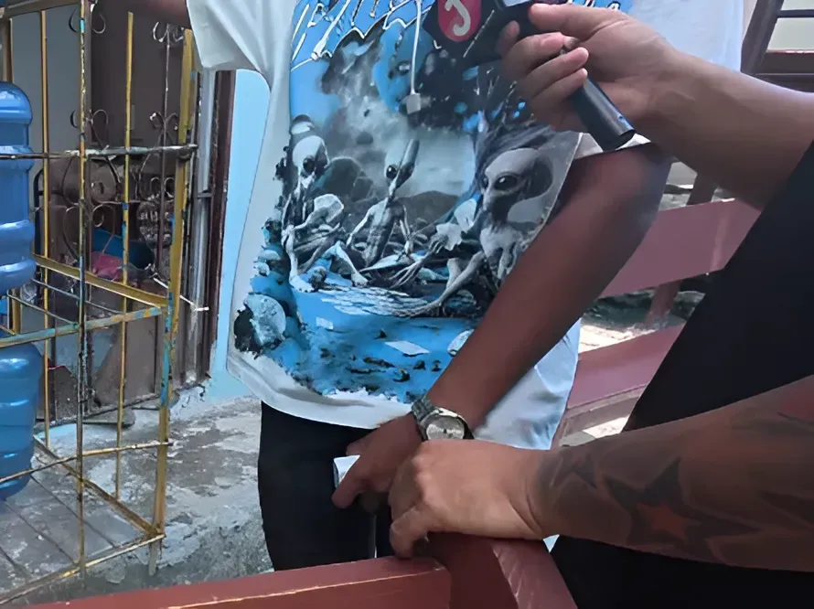 Hijo de la víctima