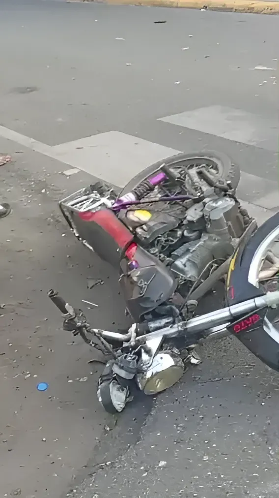 Motocicleta involucrada