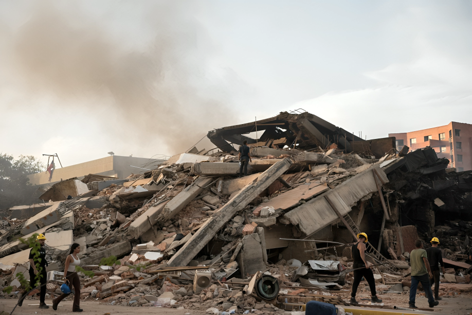 Asi quedo algunas zonas de la Guaira – Venezuela tras los terremotos