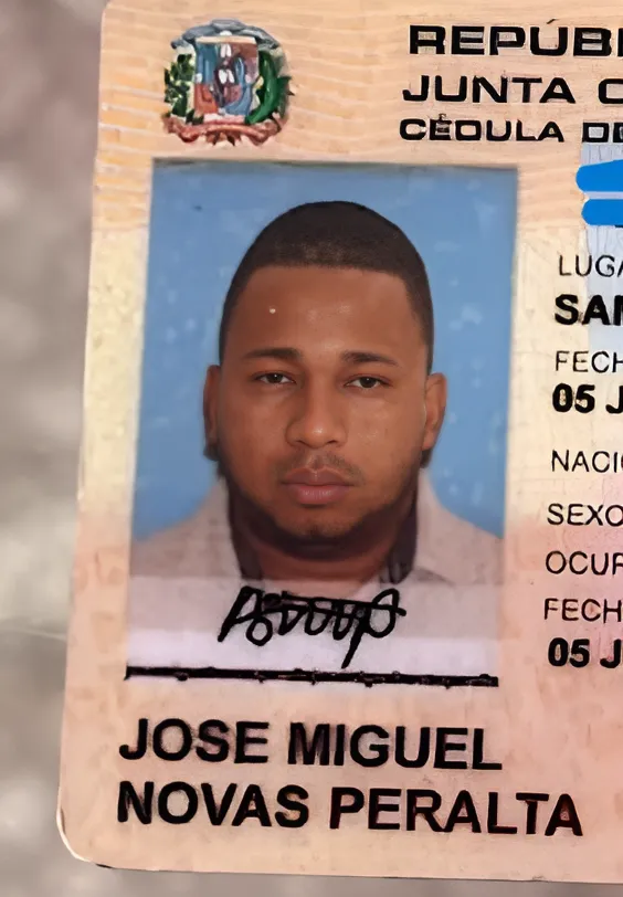 Este es el FALSO documento de identidad que presentó el acusado