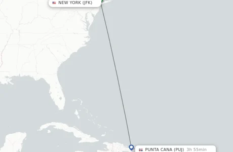 Comparación de vuelos entre JFK y Punta Cana — portada