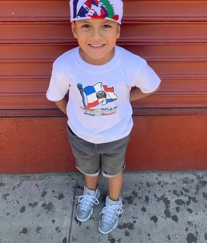 El pequeño Gioser Féliz