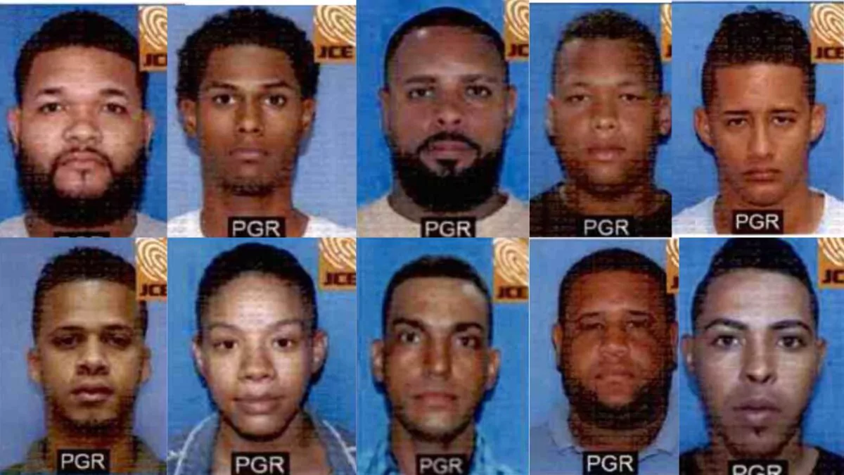 Estos son los rostros de la red que extorsionaba a víctimas en EE.UU. desde RD usando el nombre del Cartel de Sinaloa
