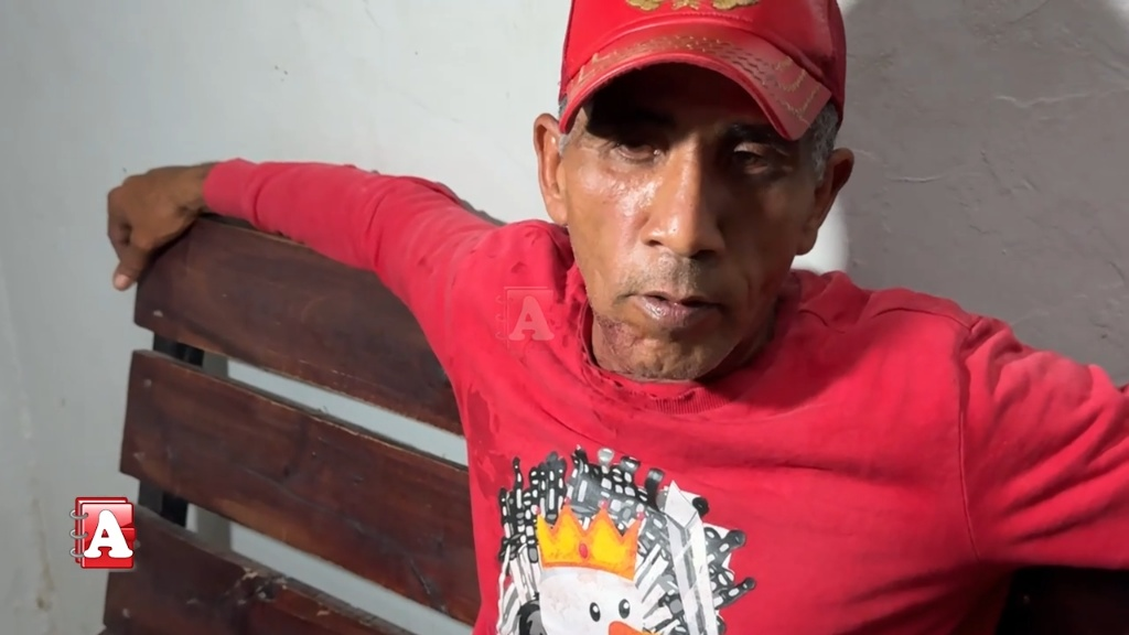 Hermano del victimario dando testimonio del hecho