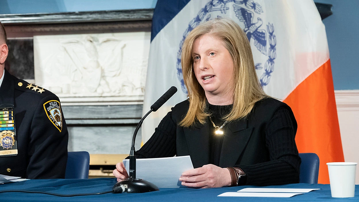 Comisionada del Departamento de Policía de Nueva York, Jessica Tisch