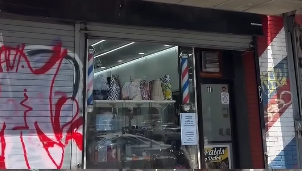 Lugar donde trabaja el barbero