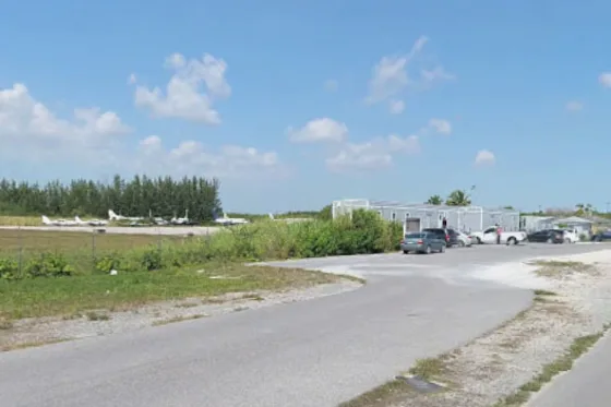 El aeropuerto de San Andros en Las Bahamas.Google Maps