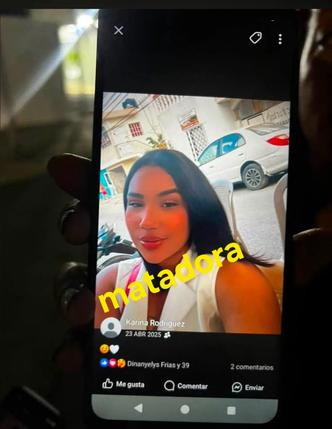 Señalada por Breinny Pérez, hermana de Melanie