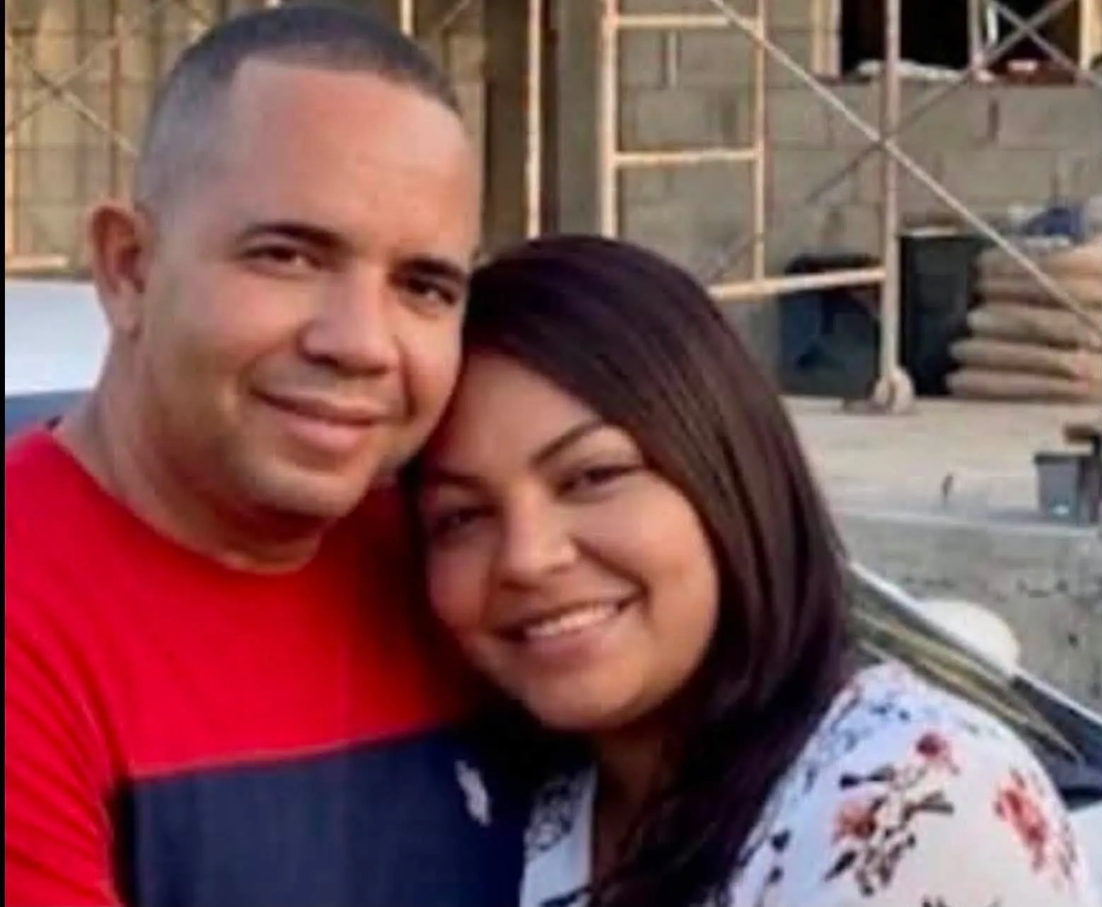 Catherine Rosario Gutiérrez y supuestamente su pareja, acusado de cometer el hecho