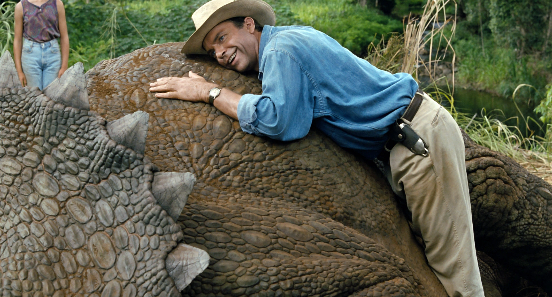 Sam Neill en jurassic park