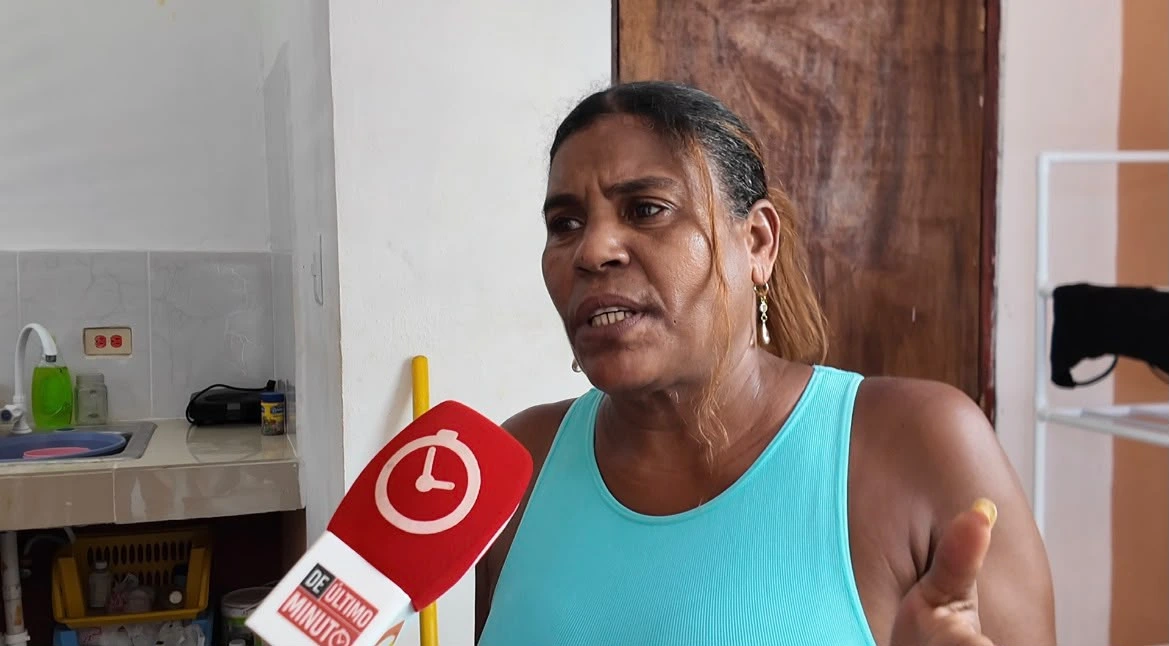 Madre de la victima