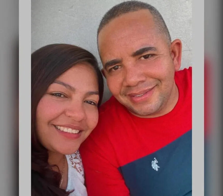 Catherine Rosario Gutiérrez y supuestamente su pareja, acusado de cometer el hecho