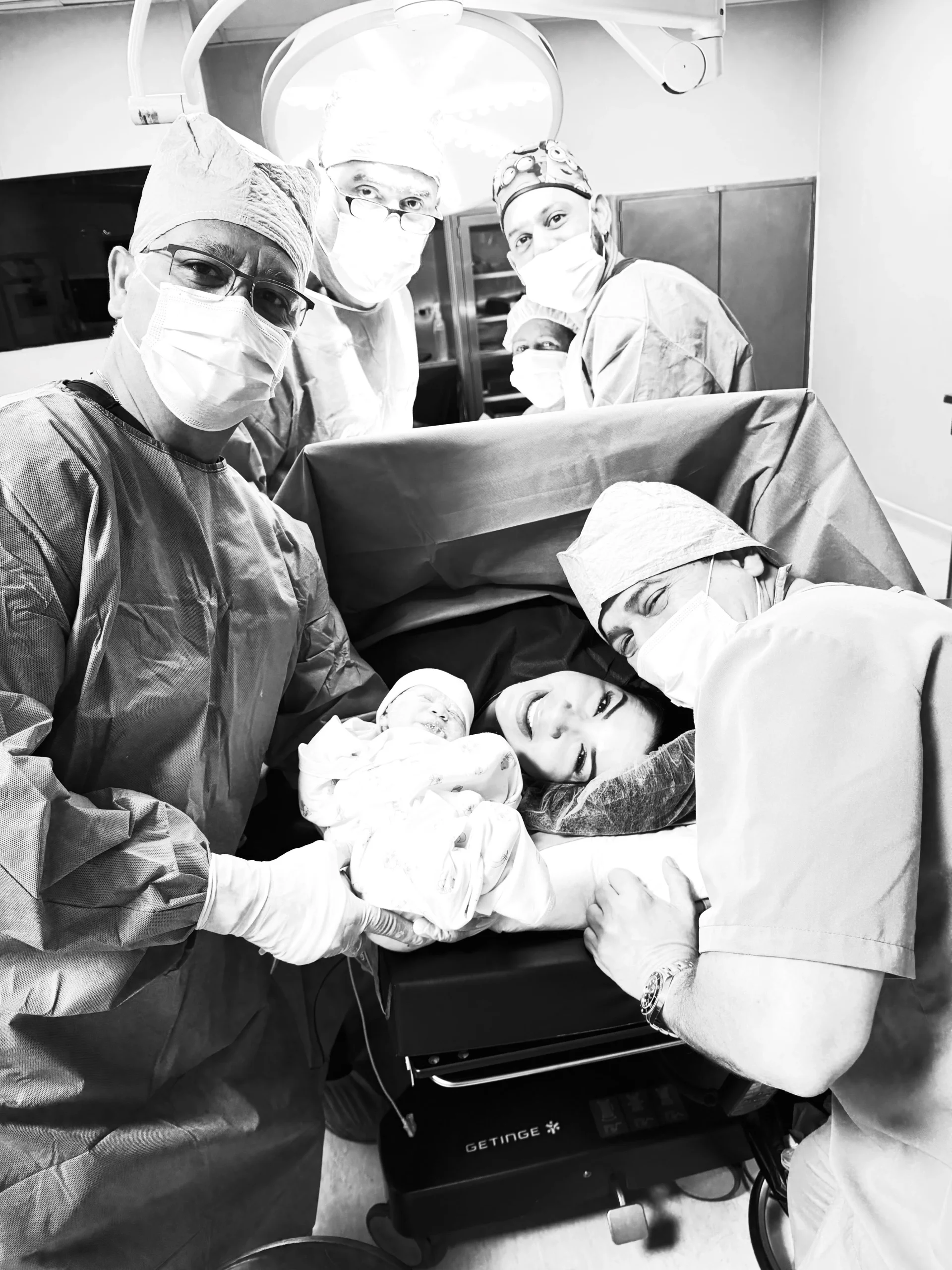Imagenes del nacimiento de su tercer hijo