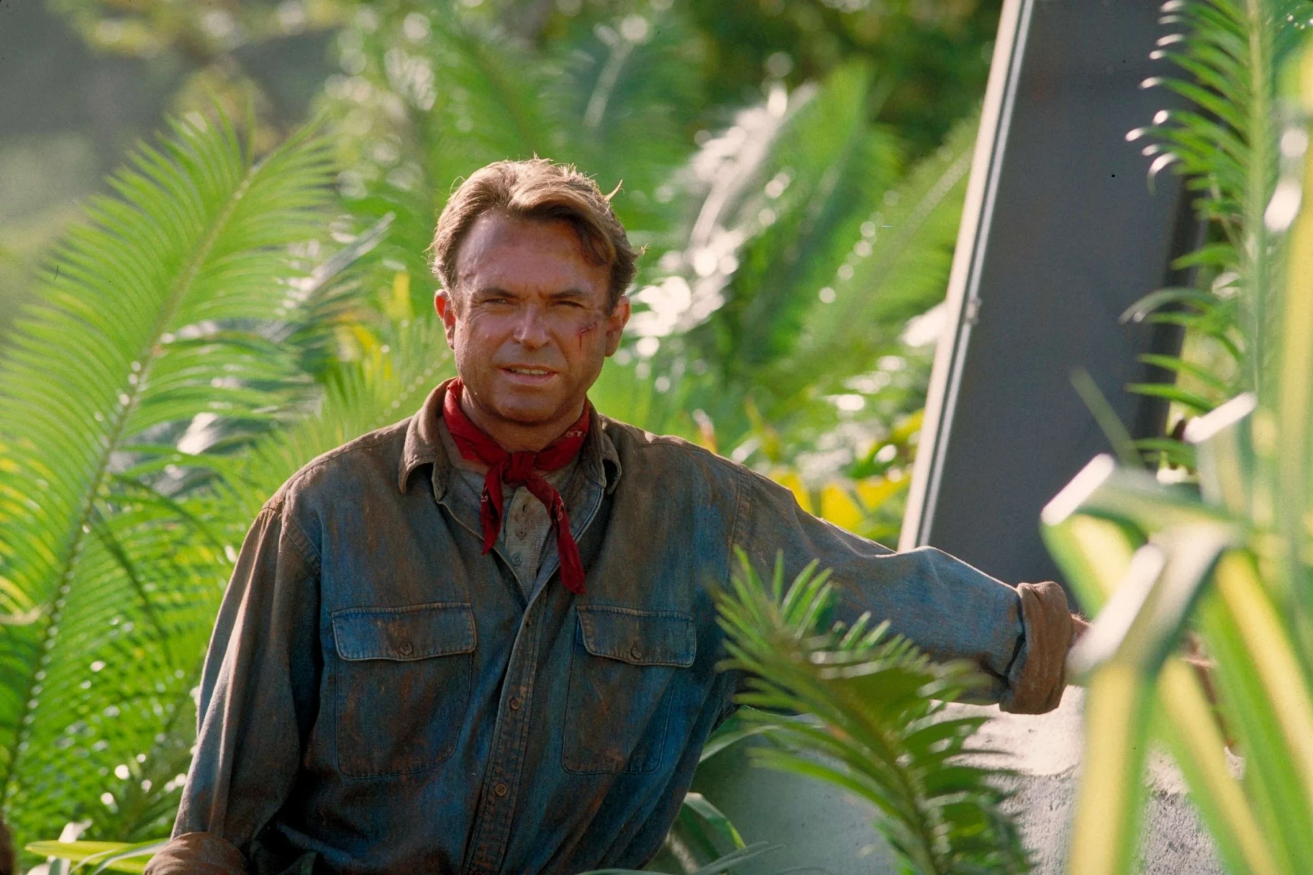 Sam Neill en jurassic park