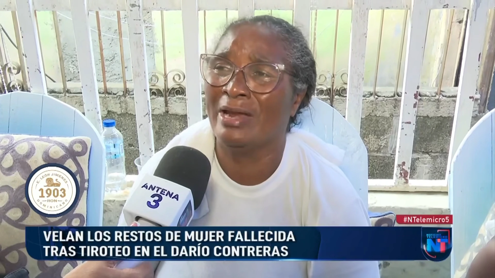 Madre de la victima