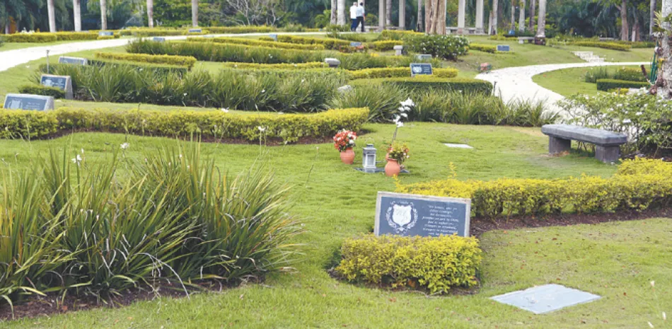 Panteón en un cementerio.