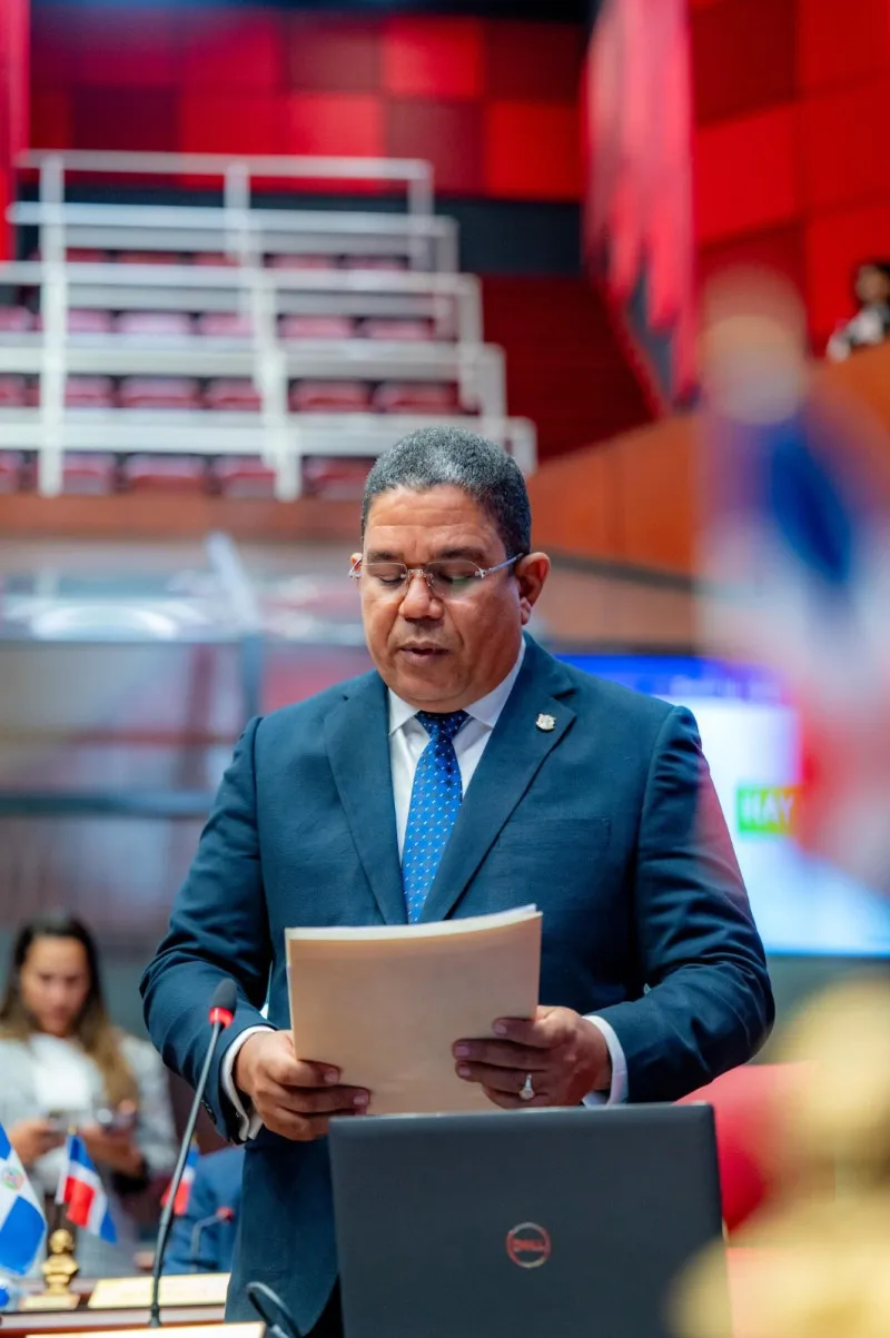 Senador por la provincia de Barahona, Moisés Ayala Pérez.Fuente Externa