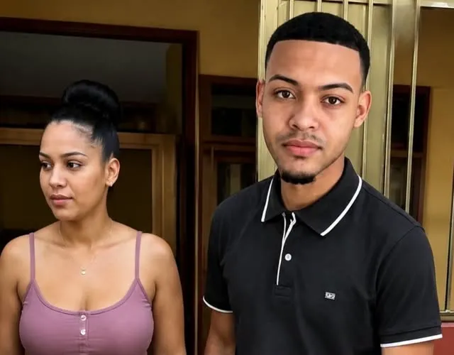 Supuesta imagen de Erika Santos Reyes y el joven difunto
