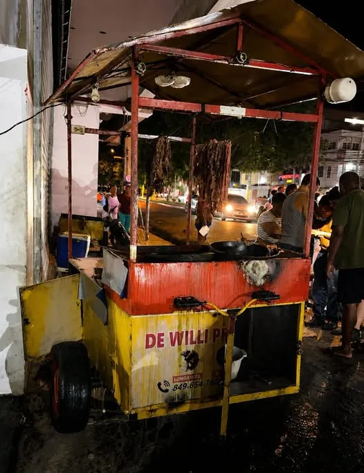 La fritura donde pasó el hecho